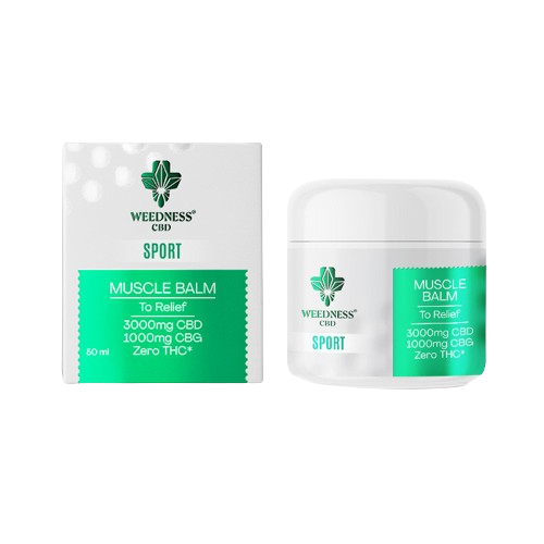 Bálsamo deportivo para el alivio muscular CBD & CBG 4000mg