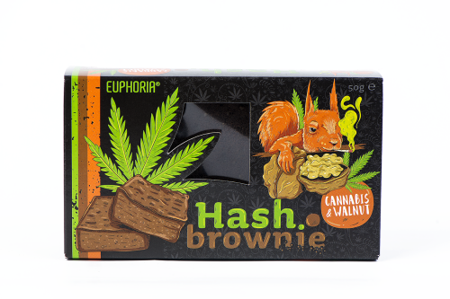 Hash Brownie de Cannabis y Nueces