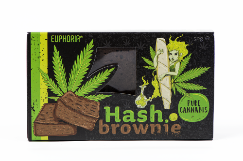 Hash Brownie de puro Cannábis