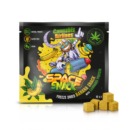 Cannabis Airlines Space Snack Cannabis & Banana