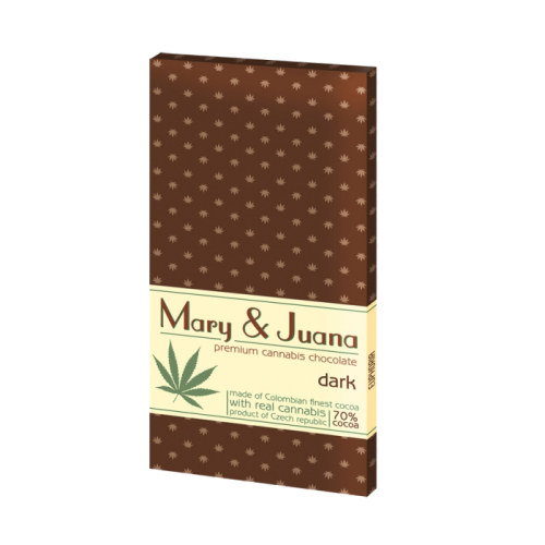 Chocolate negro Mary&Juana